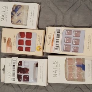 Press-on Toenails 5pk